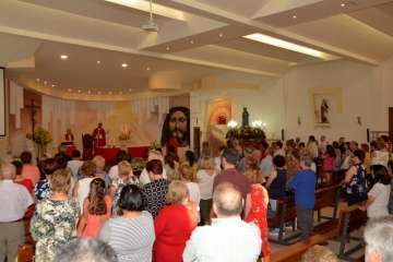 Procesión de Santiago Apóstol en Lomo Cementerio-Telde (Foto Francisco Javier Santana)